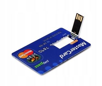 Pendrive karta kredytowa USB 64GB - Efektowny i praktyczny prezent