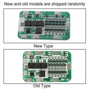 6S 15A 22V 24V Плата защиты аккумулятора PCB