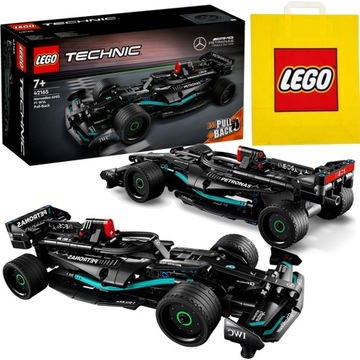 LEGO TECHNICS 42165 MERCEDES AMG F1 - NAPĘD PB + TORBA PREZENTOWA LEGO