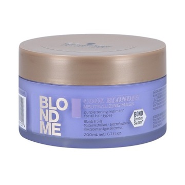 SCHWARZKOPF BLONDME ФИОЛЕТОВАЯ МАСКА ДЛЯ ВОЛОС
