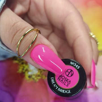 Гибридный лак Strong Pink Neon от Boska Nails