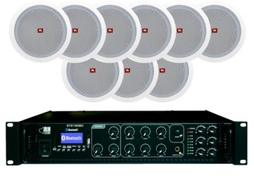 JBL Nagłośnienie sufitowe do restauracji 100V