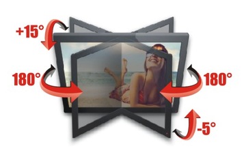 ПРОЧНОЕ ВРАЩАЮЩЕЕСЯ КРЕПЛЕНИЕ ДЛЯ ТЕЛЕВИЗОРА ВЕШАЛКА ДЛЯ ТВ 13–42 ДЮЙМОВ AX FLEXI DUO