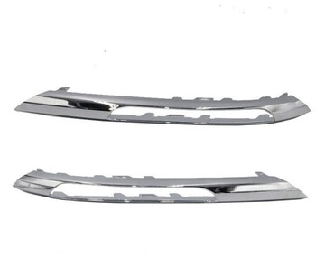 CHRÓM NÁRAZNÍK SVĚTLO LED MERCEDES E W212 2009-2013 AVANTGARDE KS NOVÁ