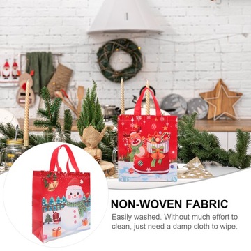 Подарочные пакеты для покупок 8 шт.