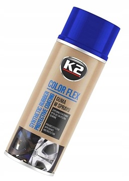 FLEX I1Q49 GUMA W SPRAYU NIEBIESKA POŁYSK 400ML K2