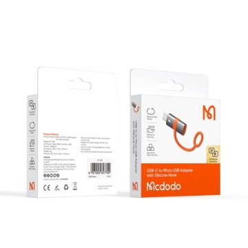 MCDODO АДАПТЕР USB-C НА MICRO USB НА USB ТИПА C АДАПТЕР 3A 480 МБ/С