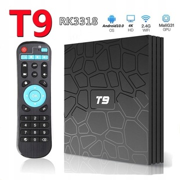 ТВ-приставка TUREWELL T9, Android 9.0, 2 ГБ ОЗУ, 16 ГБ