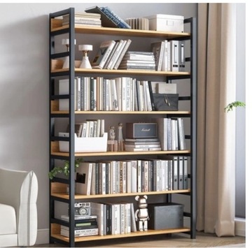 Книжный книжный шкаф Segreators High Loft Metal Industrial Style