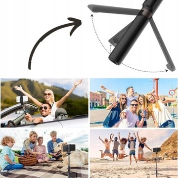 ШТАТИВ ДЛЯ СЕЛФИ ДЛЯ ТЕЛЕФОНА + ПУЛЬТ BLUETOOTH