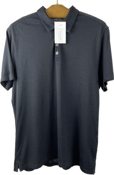 Koszulka polo John Varvatos ESSEENTIALS jedwab r.L