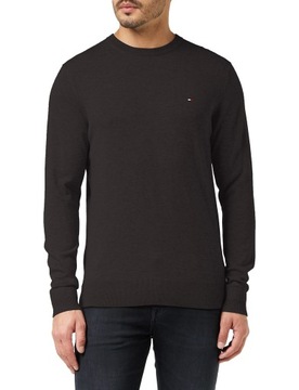 Tommy Hilfiger Core Cotton-Silk Cneck Sweter