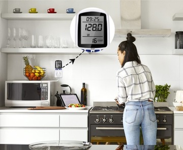 ВАТ МЕТР ЭНЕРГИИ СЧЕТЧИК ПОТРЕБЛЕНИЯ ТОКА МОЩНОСТЬ ЖК-дисплей