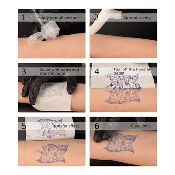 Гель для переноса татуировок, уход за телом, мыло для боди-арта