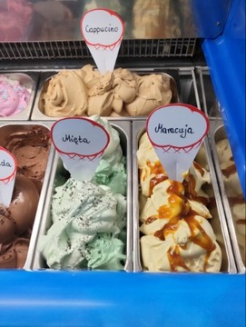 Прайс-лист этикеток для мороженого, лотков, ЧЕРНАЯ РАМКА Прайс-лист на мороженое, кафе-мороженое А10