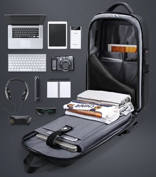 ПРОТИВОУРАЖНЫЙ РЮКЗАК ДЛЯ НОУТБУКА 15,6 ДЮЙМОВ USB TSA (I179)