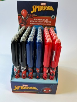 Перова ручка M на патрони стирані з гумкою SPIDERMAN COOLPACK