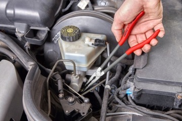 Плоские длинные монтажные клещи, крестообразный профиль, 280 мм KNIPEX 28 71 280