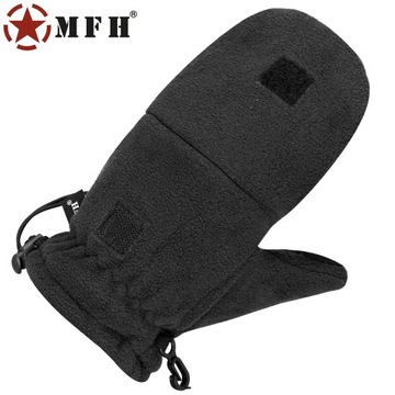 ЗИМНИЕ ВОЕННЫЕ ФЛИСОВЫЕ ПЕРЧАТКИ MFH С КЛАПАНОМ XL