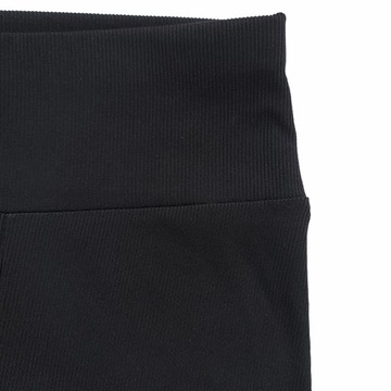 ЛЕГИНГИ ИЗ УТЕПЛЕННОГО БАМБУКА, РЕБРИЦА, высокая талия, ТЕПЛЫЕ, непрозрачные, XXL