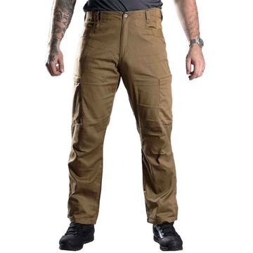 Spodnie bojówki taktyczne wojskowe Highlander Stoirm Tactical Coyote Tan 40