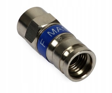 WTYK F ZŁĄCZE KOMPRESYJNE F MASTER 6 NA PRZEWÓD KABEL RG-6 RG6