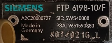 FORD FIESTA MK6 04 R 1.4 TDCI ČERPADLO VSTŘIKOVAČE