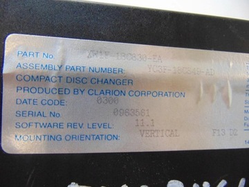 CD-ЧЕЙНДЖЕР 6CD FORD EXCURSION 2003