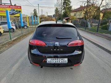 Seat Leon II 1.6 MPI 102KM 2007 Seat Leon Opłacony Zdrowy Zadbany Serwisowany, zdjęcie 4