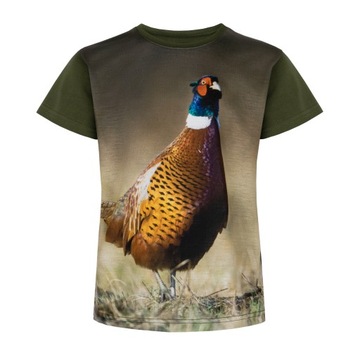 Koszulka myśliwska z bażantem Tshirt myśliwski