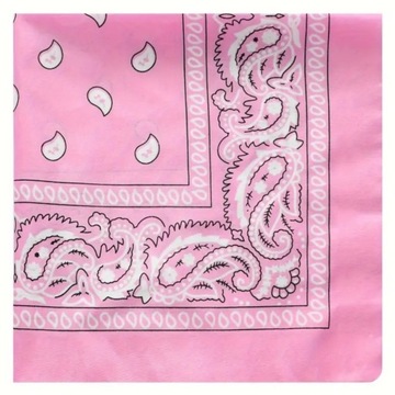 BANDAMKA CHUSTA BANDANA CHUSTKA NA GŁOWĘ SZYJĘ WŁOSY APASZKA BANDAMA KOLORY