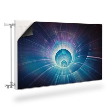 Osłona MAGNETYCZNA Tunel 3D Abstrakcja 120x60