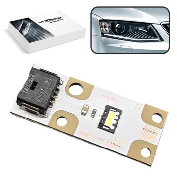 Moduł Płytka LED DRL lampy reflektora Skoda Octavia III A7 5E 2012 - 2017
