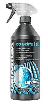 NANOMAX PROFESSIONAL PŁYN DO MYCIA SZYB OKIEN I LUSTER - 1L