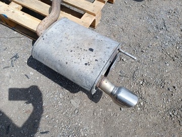 Глушитель глушителя выхлопной системы Ford Mustang 2.3 2015-