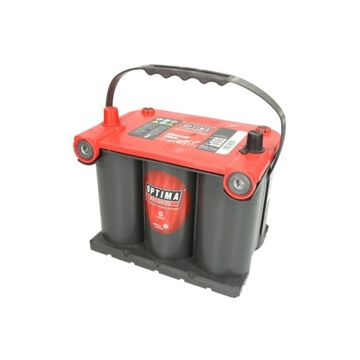 AKUMULATOR 12V 44AH/730A 237X172X197 RED - STARTING AGM (BIEGUN STD+GWINT L