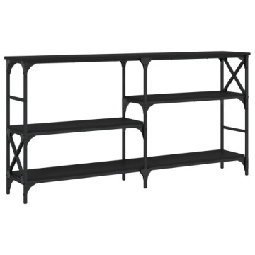 Консольный столик vidaXL Черный 150x29x76,5 см