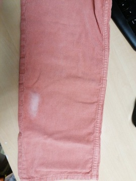 DESIGN Petite Sztruksowe jeansy różowe 30