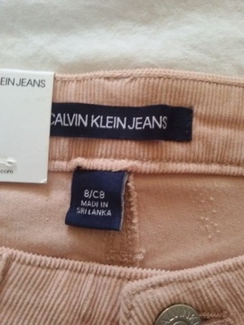 CALVIN KLEIN SPODNIE DAMSKIE W 8 L 30 PUDROWY RÓŻ