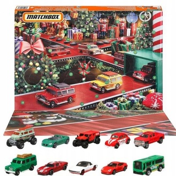MATCHBOX KALENDARZ ADWENTOWY 24 NIESPODZIANKI 10 AUTEK HLH04