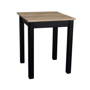 STÓŁ KUCHENNY STOLIK 60x60 CZARNY KOLOR DO WYBORU
