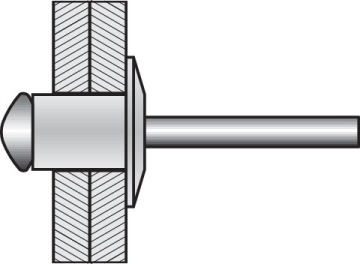 РУЧНОЙ ЗАКЛЕПОЧНИК 2,4–4,8 ММ, 4 НАКОНЕЧНИКА, 3 ГУБКИ