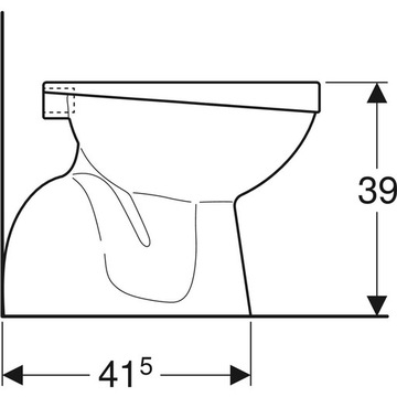 СИДЕНЬЕ ДЛЯ УНИТАЗА WHEEL IDOL УНИТАЗ, ВЕРТИКАЛЬНЫЙ СЛИВ