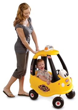 LITTLE TIKES COSY COUPE TAXI RIDE-ON ЖЕЛТЫЙ 172175