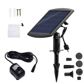 СОЛНЕЧНЫЙ ВОДЯНОЙ НАСОС ВОДЯНОЙ НАСОС ДЛЯ ОТКРЫТОГО БАССЕЙНА ДЛЯ ПРУДА ФОНТАН