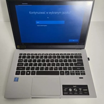 LAPTOP ACER SWIRT SF114-33 8G RAM