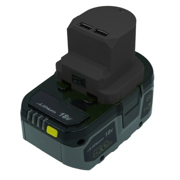 ЗАРЯДНОЕ УСТРОЙСТВО USB RYOBI 5 В АДАПТЕР Ryobi ONE+ POWERBANK