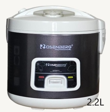 Profesjonalna kuchenka do gotowania ryżu Rosenberg Professional 2,2L 900W