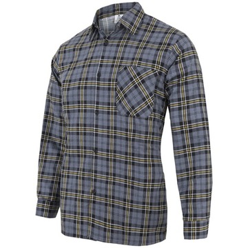 Koszula flanelowa szara szkocka krata r. 2XL