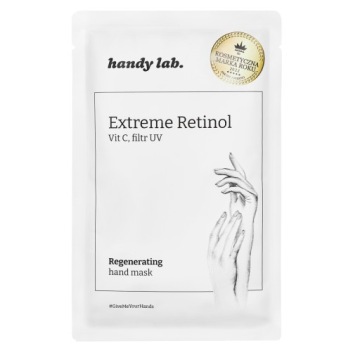 HANDY LAB. Extreme Retinol Maska do Rąk z Witaminą C i Filtrem UV 30 g